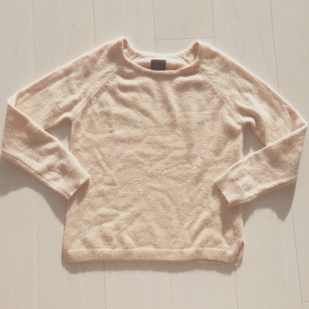 Angora wool sweater soft S worn once